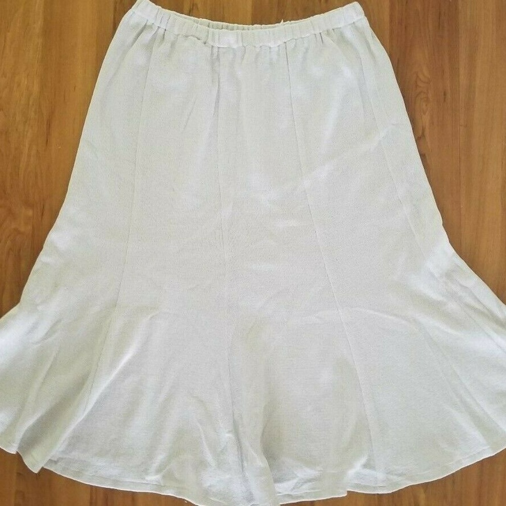 Asos Midi Skirt Pink A-line Full Circle Size 6.